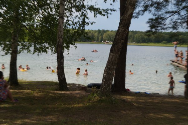 Озеро Данилово пляж