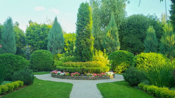 Парк топиарного искусства сады мечты Абакан