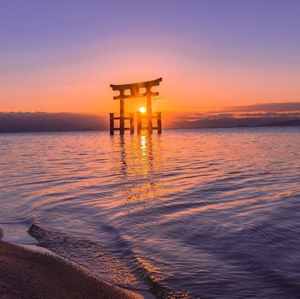 Озеро бива в Японии