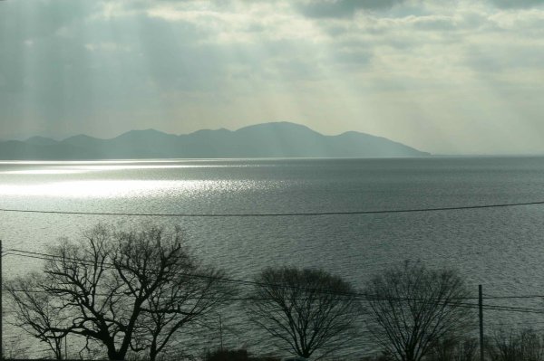 Озеро Сарома Япония