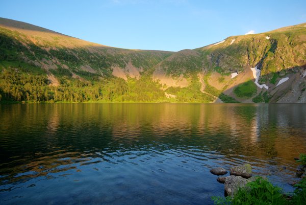 Учума озеро Красноярский край