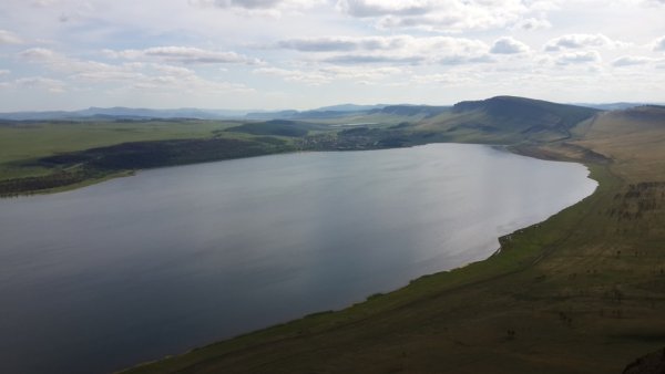 Озеро Учум пляж