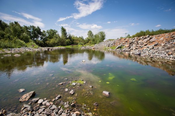 Гурьевск голубое озеро