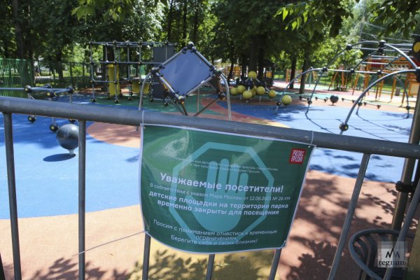 Закрытие детских площадок