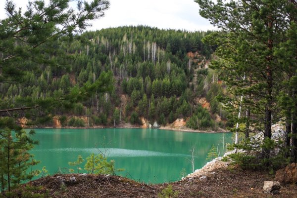 Темиртау Кемеровская область голубое озеро