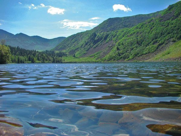 Пустое озеро Кузнецкого Алатау
