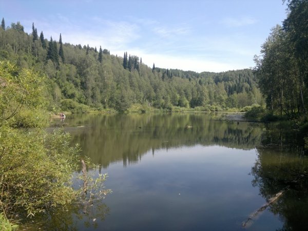 Озеро малый Базыр