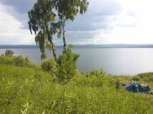 Озеро большой Берчикуль Кемеровская область