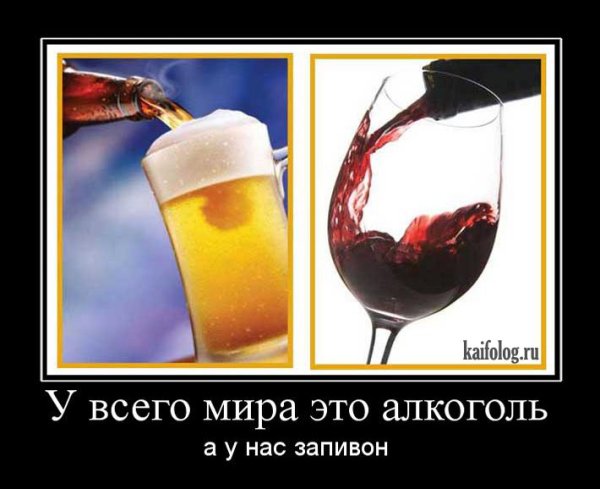 Мотиваторы алкоголизм