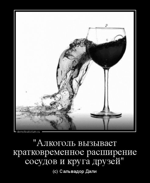Демотиваторы против алкоголя
