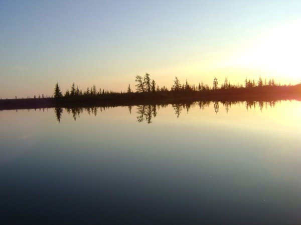 Озеро Пясино рыбалка