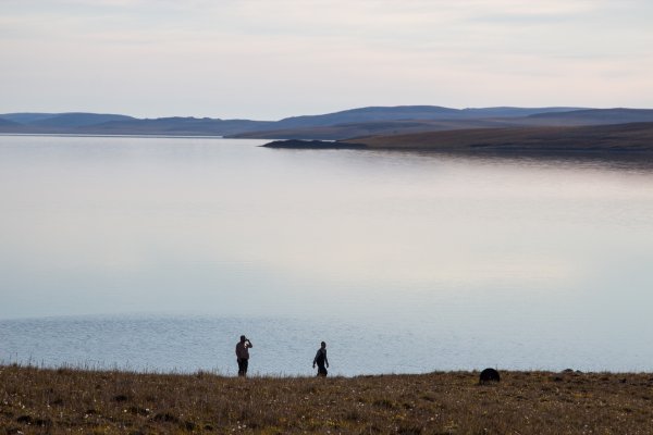Река Пясина Красноярский край