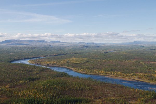 Река Пясина Красноярский край