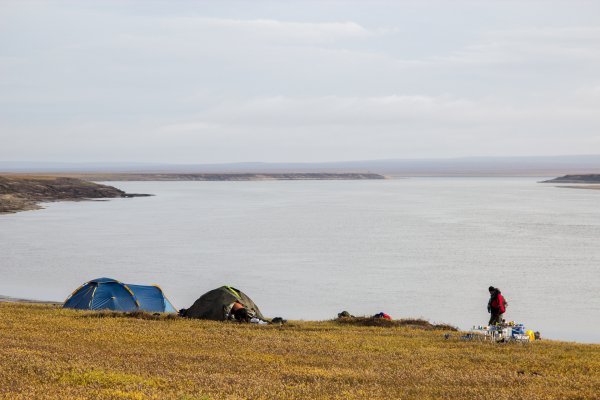 Таймыр река Пясина