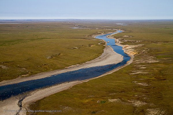 Река Пясина Красноярский край