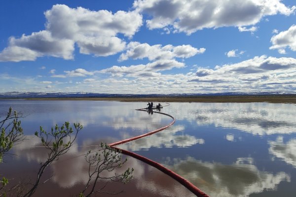 Река Пясина Красноярский край