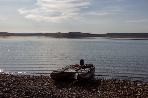 Озеро Пясино глубины