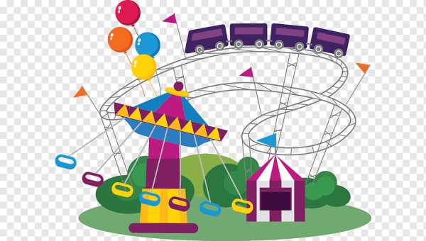 Логотип про городок аттракционов».