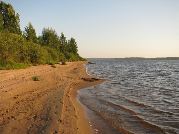 Озеро Пено пляж