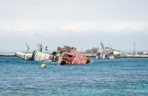 Мирный на заливе Донузлав