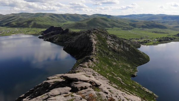 Сибинские озера Казахстан