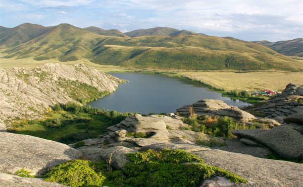 Сибинские озера Казахстан