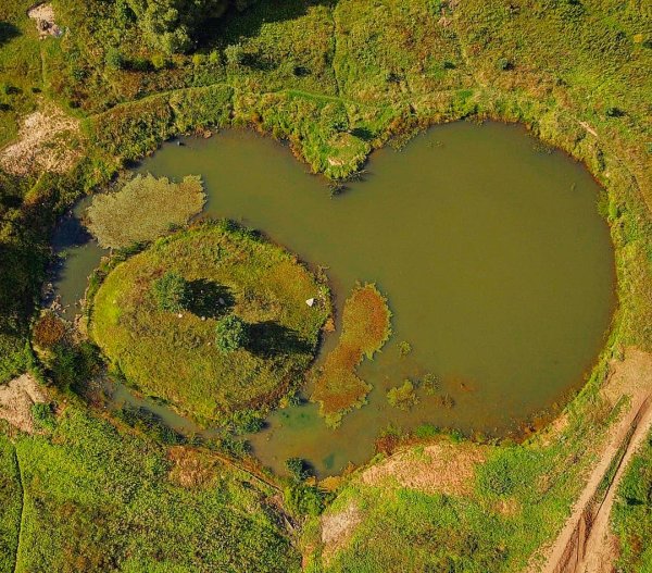 Озеро сердце Калуга