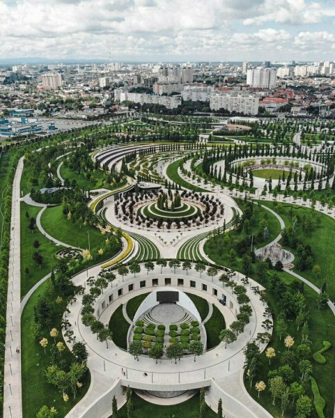 Парк Голицына в Краснодаре