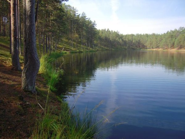 Серебряное озеро Псков