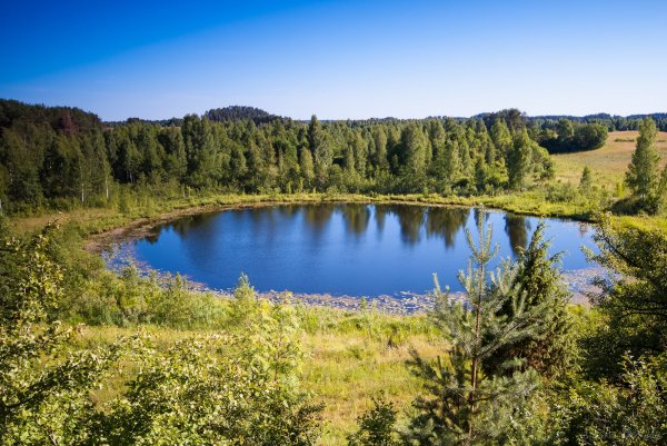 Инголь озеро Красноярский край