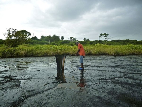 Озеро Пич-Лейк Тринидад