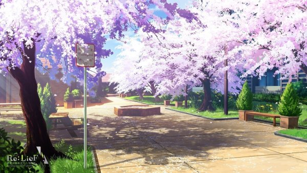 Аниме фон для гача лайф парк