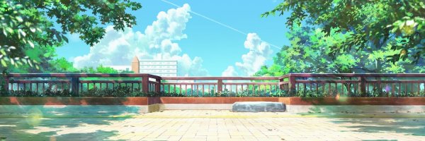 Аниме фон сквер