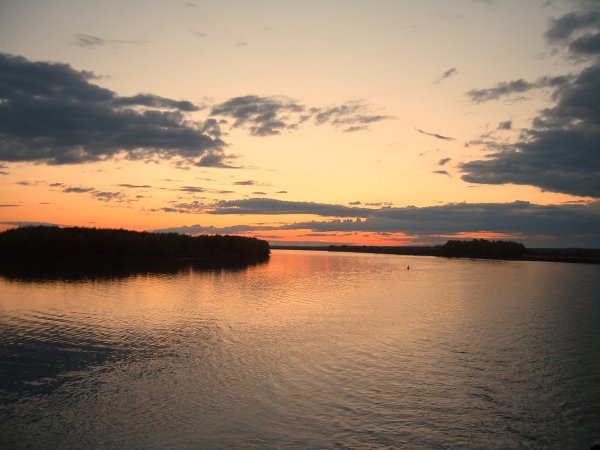 Река Обь и Иртыш