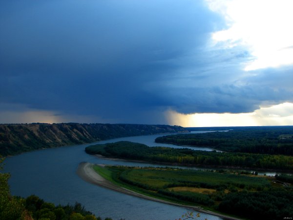 Река Обь в Алтайском крае