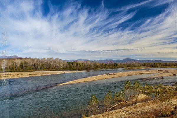 Река Иртыш в Казахстане