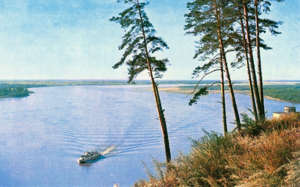 Картина реки Обь