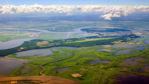 Река Обь Ханты-Мансийск