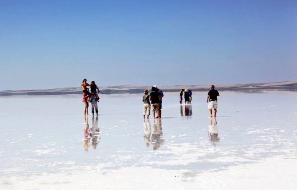 Соленое озеро туз