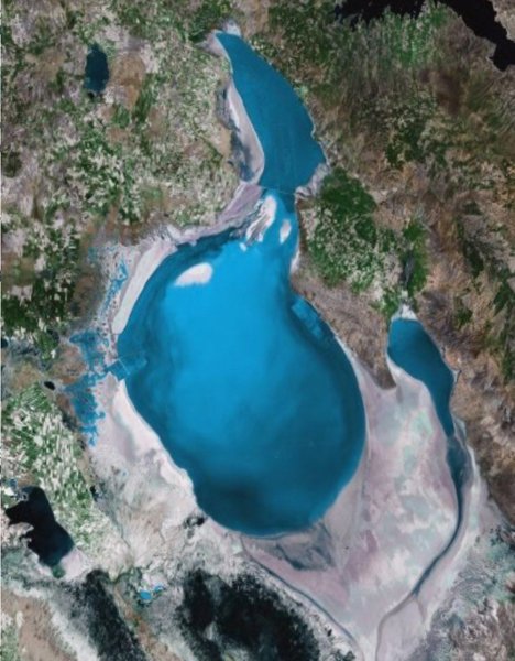 Озеро tuz Турция