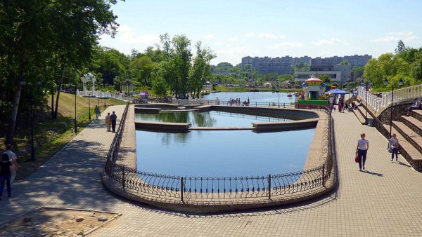 Озеро в Северном парке Томск