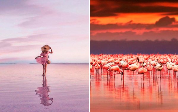 Озеро туз Каппадокия