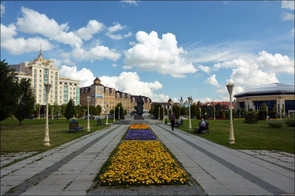 Казань парк тысячелетия Казани