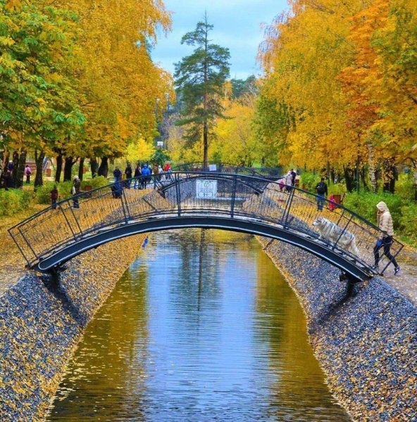 Парк Урицкого Казань осень