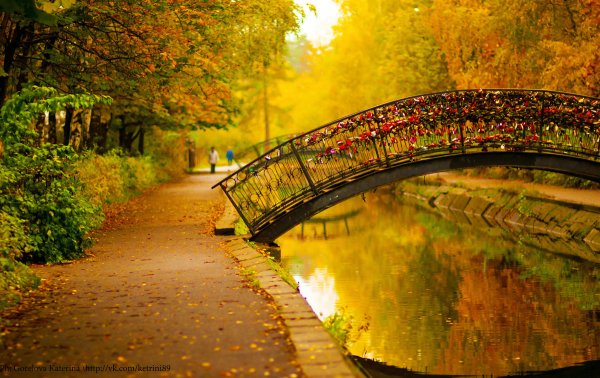 Осенний парк Урицкого Казань