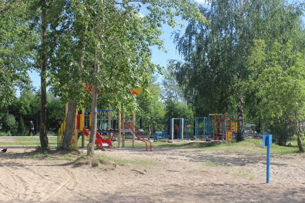 Пляж на Светлоярском озере в Сормово