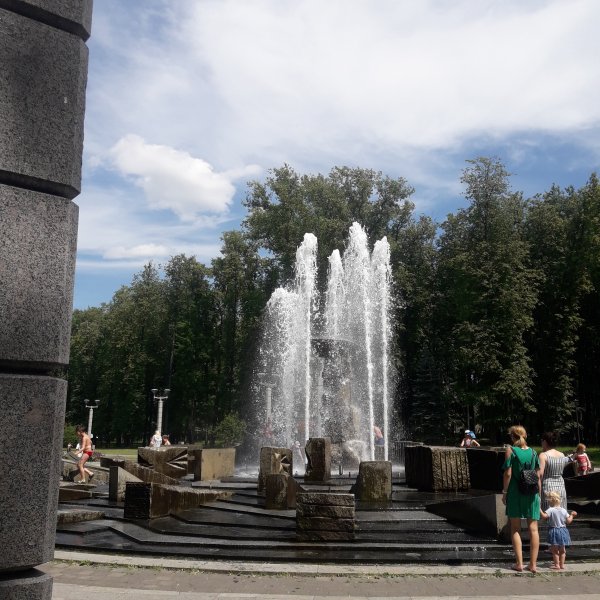 Фонтан Победы в Минске