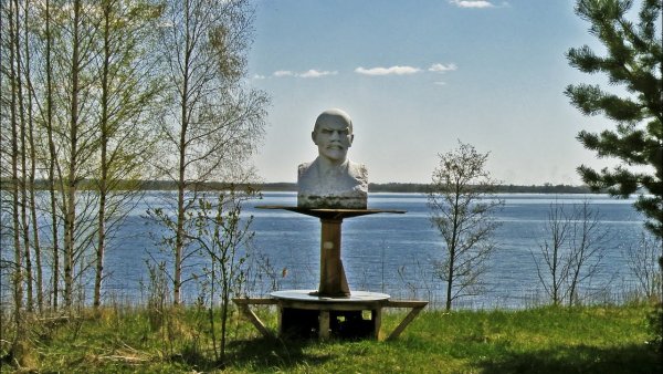 Порховский район Дедовичи озеро Вилье