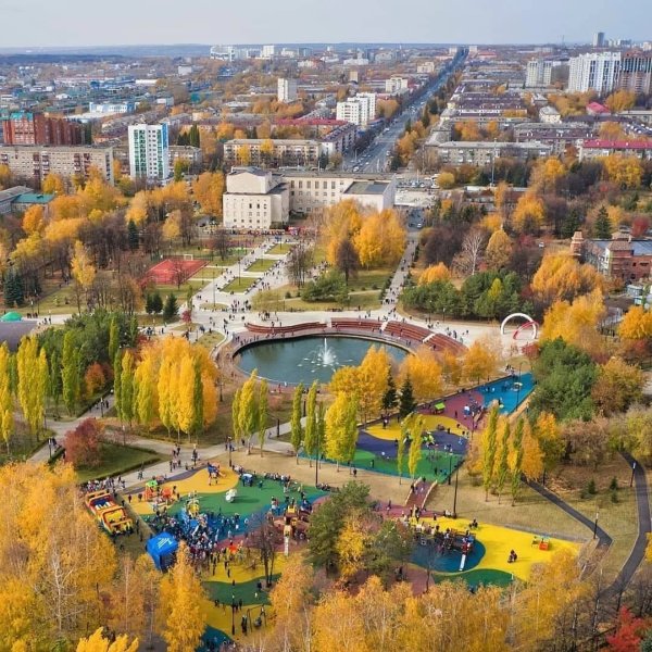 Парк Черниковка Уфа Первомайская
