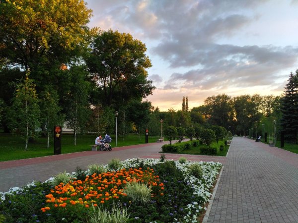 Парк Гафури Уфа летом